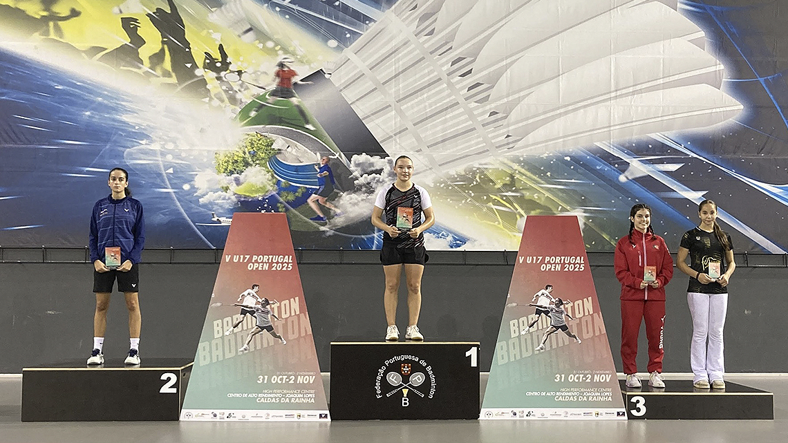 Maribel Sousa conquista Bronze no V U17 Portugal Open 2025
