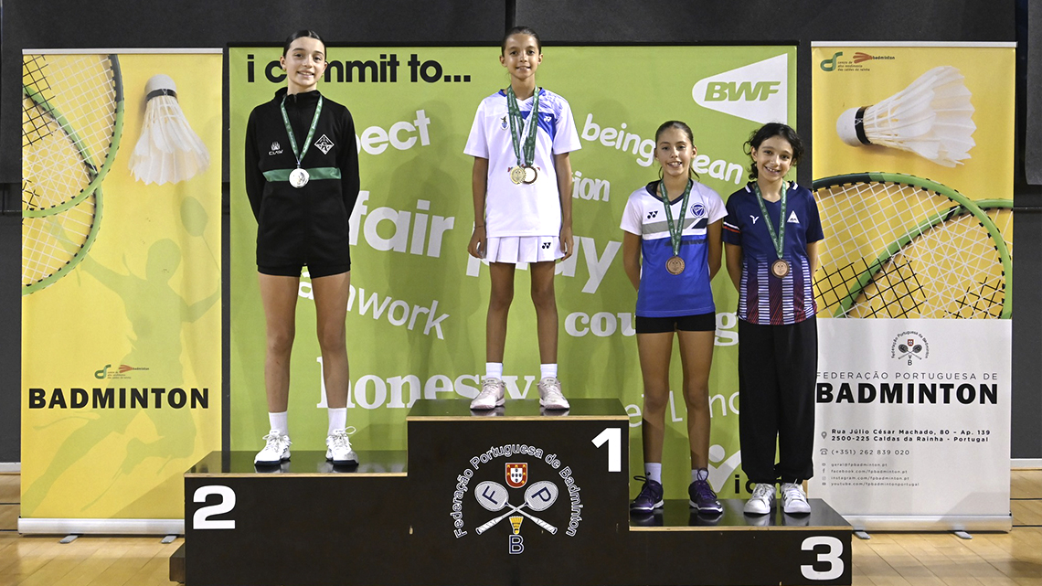 Badminton Madeirense conquista 8 pódios