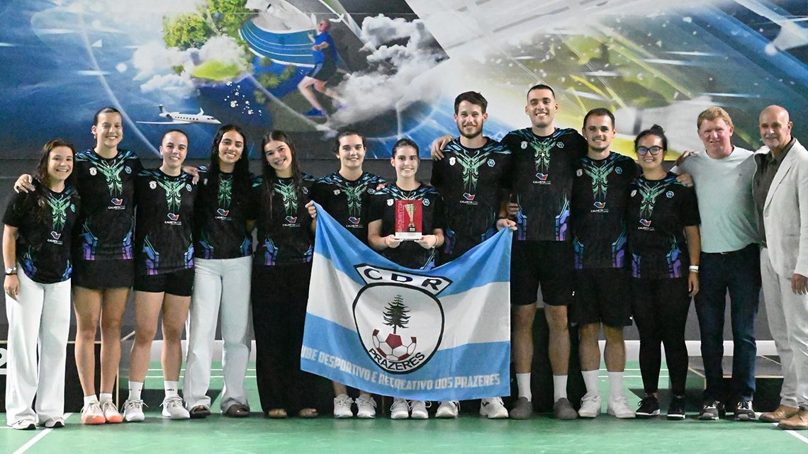 CDR Prazeres conquista medalha de bronze no Campeonato Nacional de Equipas Mistas Seniores da 1.ª Divisão